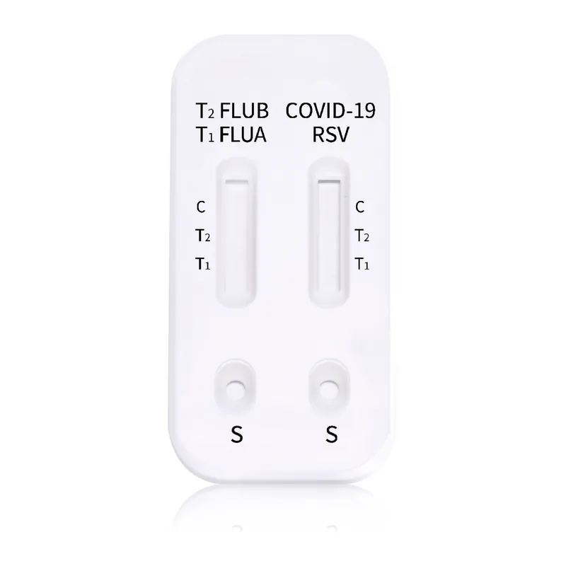 Flu A/B COVID-19 RSV combo respiratory rapid test cassette, CE marked, PRISES Biotechnology