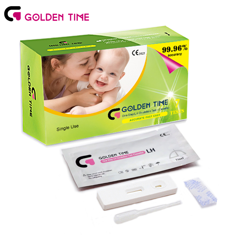 LH ovulation rapid test strip cassette midstream, CE marked, PRISES Biotechnology