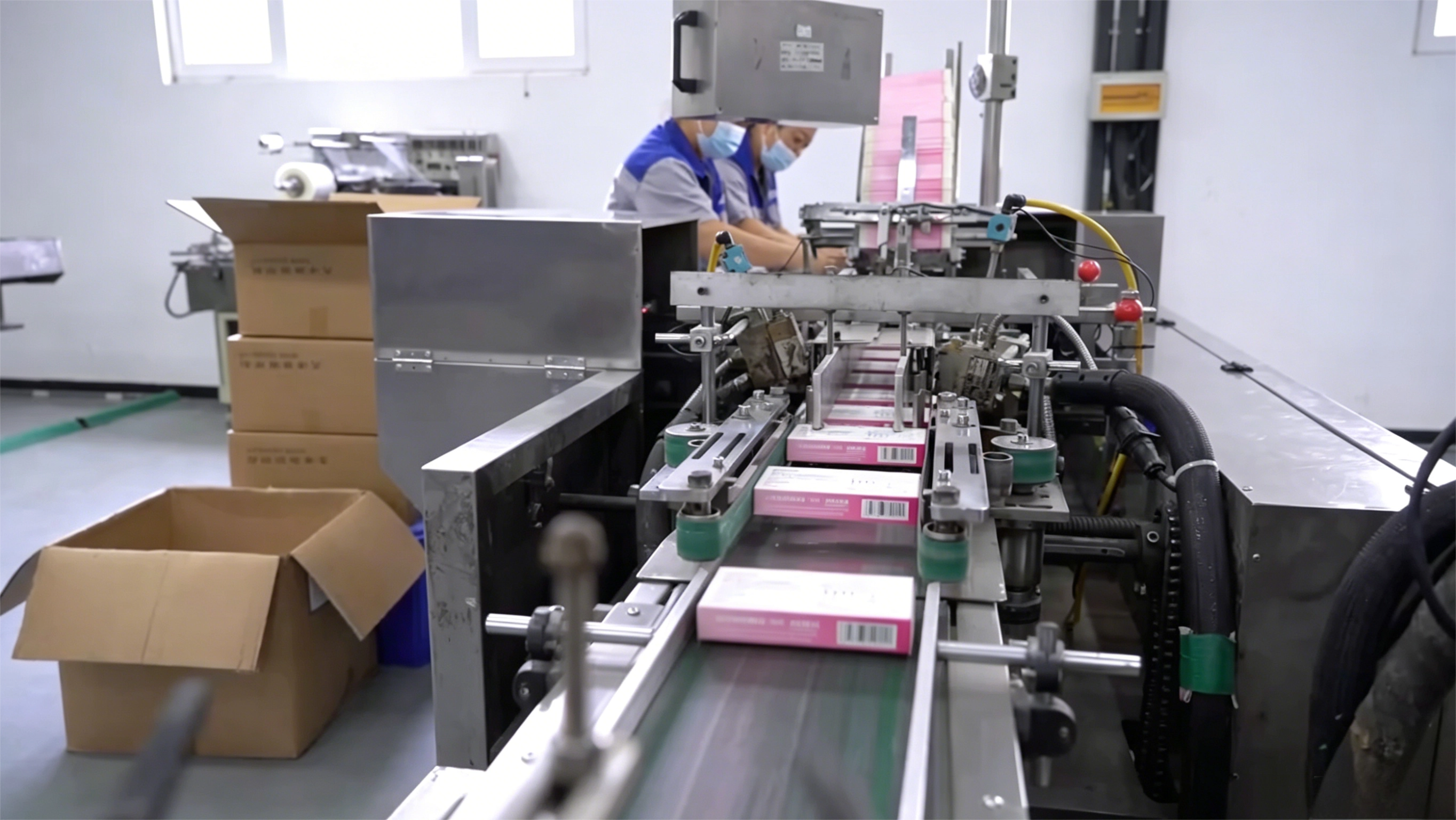 Warehouse and storage at PRISES IVD rapid test manufacturer